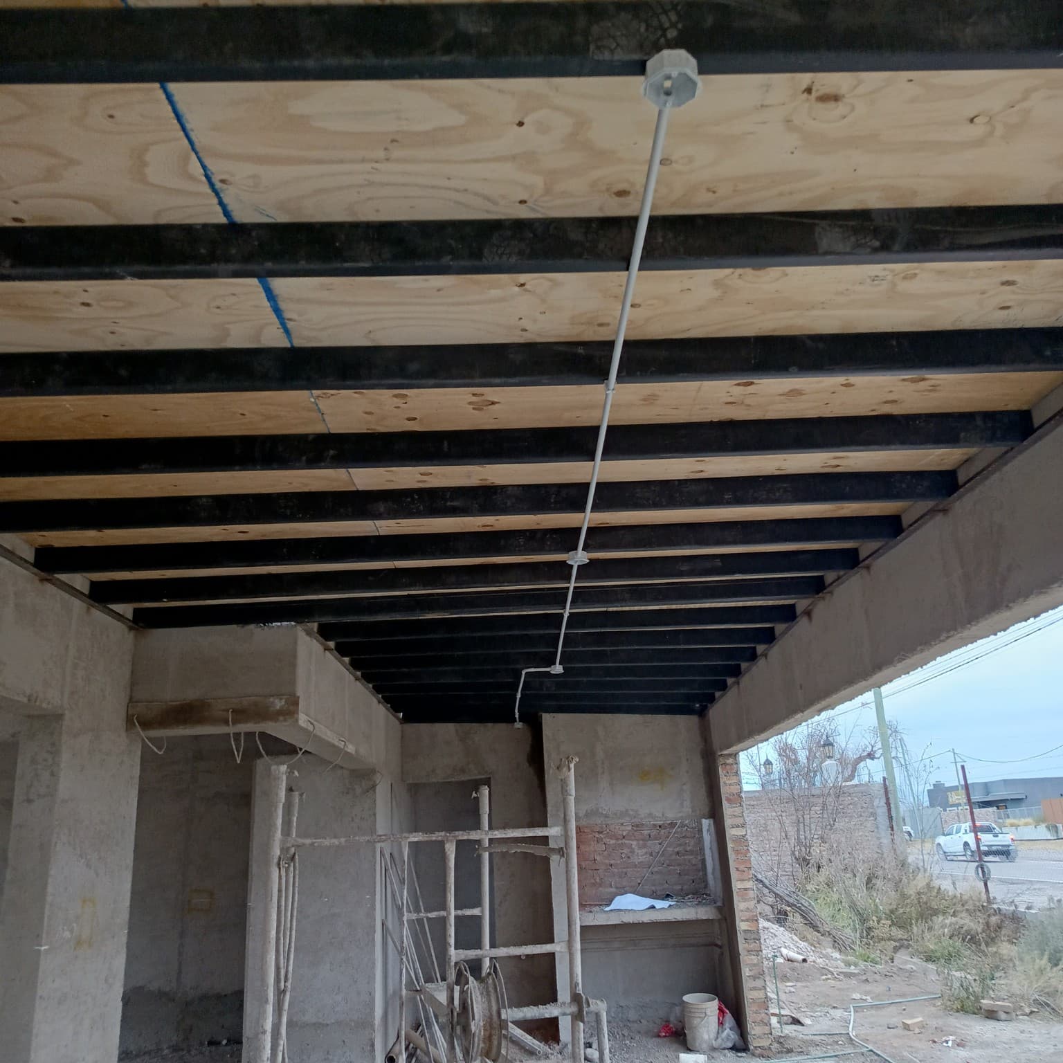 Canalización en obra