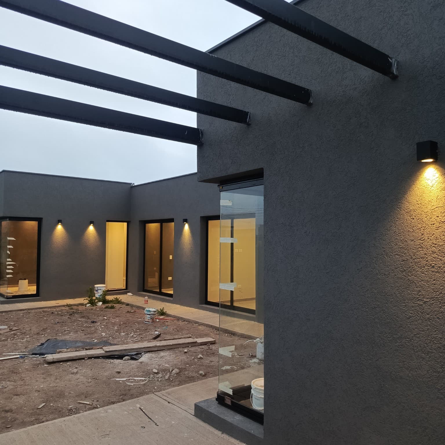 Iluminación exterior residencial